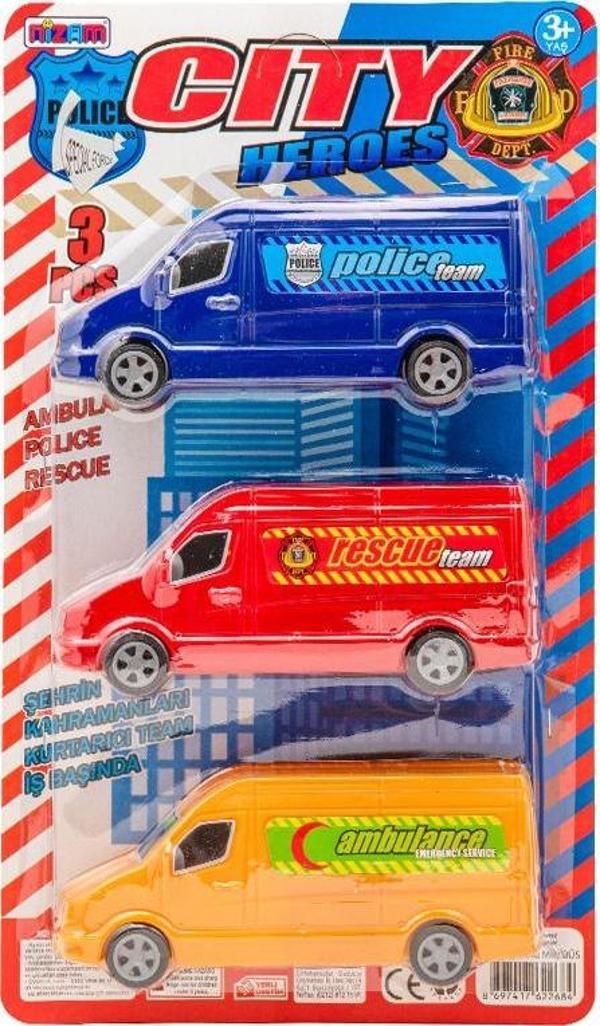 Nizam Oyuncak Minibüs 3 Lü 268 - Image 1