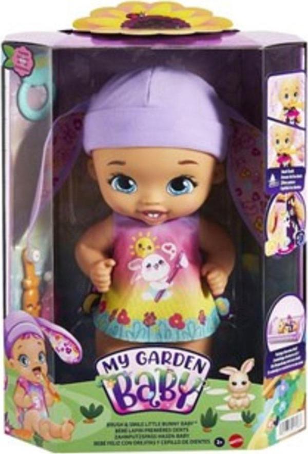 Mattel Oyuncak My Garden Baby Tavşan Bebeğim Bakım Zamanı 30 Cm Hgc12 - Image 1