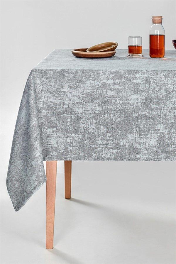 Denizli Concept Gri Milano Masa Örtüsü 150X215 Cm - Image 1