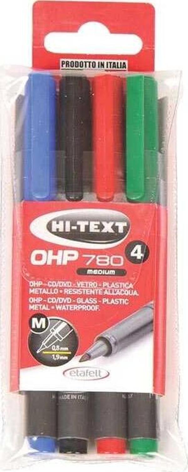 Noki Hi-Text Permanent Asetat Kalemi M Seri 4 Renk 780M4Pvc - Image 1