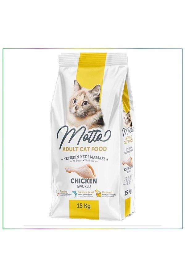 Motto Yetişkin Kedi Maması Tavuklu 15 Kg - Image 1