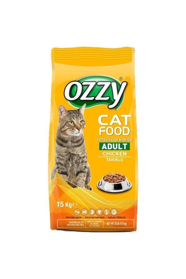 Ozzy Tavuklu Yetişkin Kedi Maması 15 Kg - Image 1