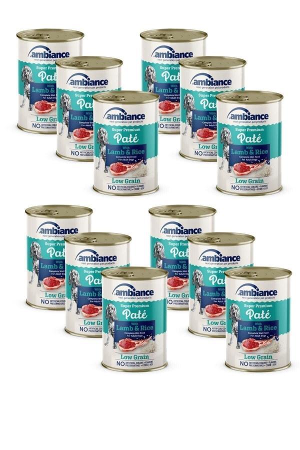 Ambiance Ambıance Yetıskın Köpek Konserve Kuzu Etlı Ezme 12'Li 400Gr - Image 1