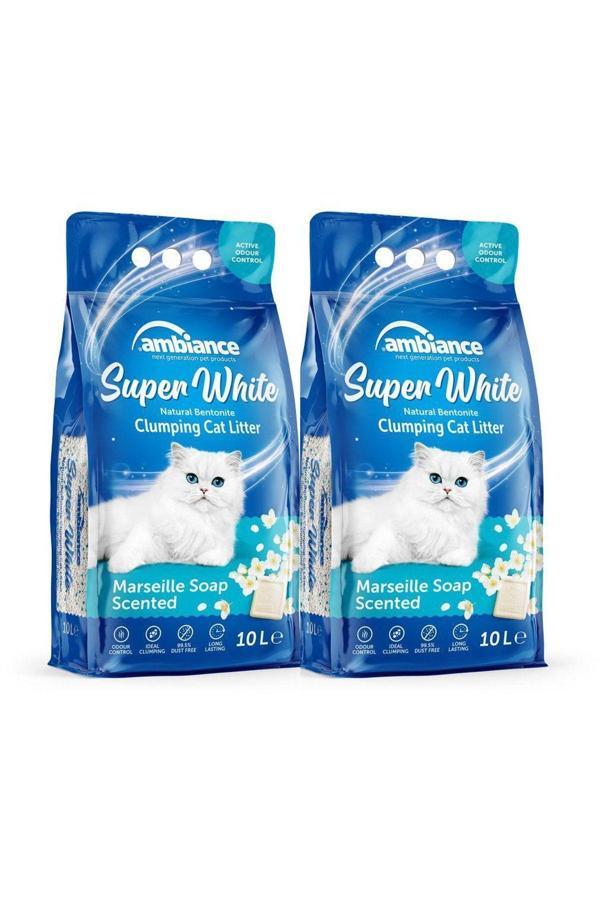 Ambiance Kedi Kumu Marsilya Sabunlu 10 Lt X 2 Adet - Image 1