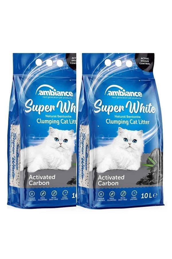 Ambiance Activated Carbon Kedi Kumu 10 Lt X 2 Adet - Image 1