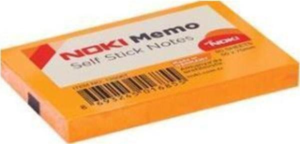 Noki Yapışkanlı Not Kağıdı 80 Yaprak 51X75Mm Turuncu 12006T (12 Li Paket) - Image 1