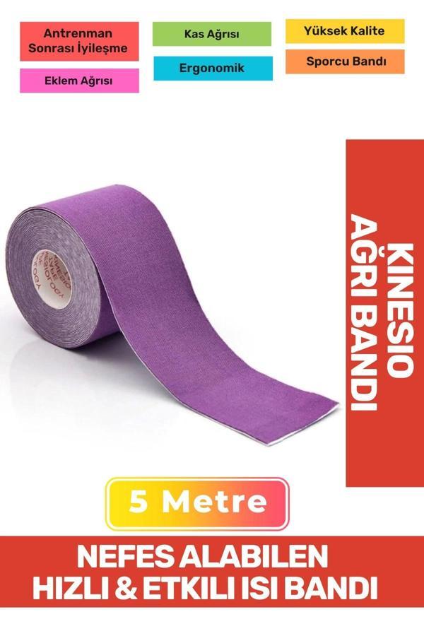 Hızlı Etkili Büyük Boy Kas Eklem Bel Bacak Kol Boyun Sırt Omuz Karın Kalça Ağrı Isı Bandı 5cmx5m - Image 1