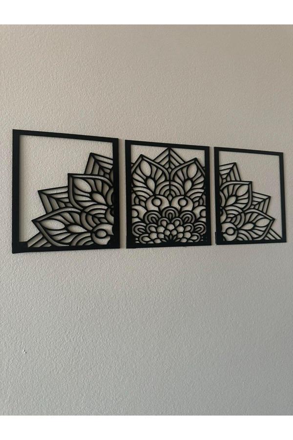Print Wizzard Modern Mandala Duvar Dekoru – Geometrik Sanat İle Estetik Dokunuş - Image 1