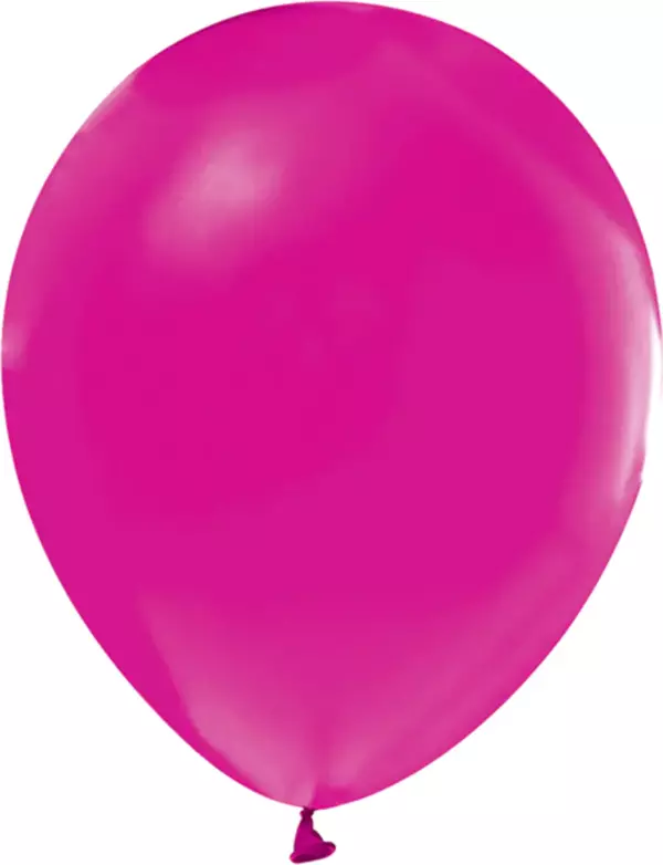 Nedi Balon Düz Renk Fuşya Pm-72099 (100 Lü Paket) - Image 1