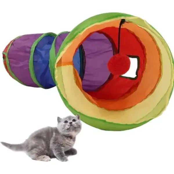 Büro Ev Evcil Hayvanı için 117CM Kedi Oyun Tüneli - Image 1