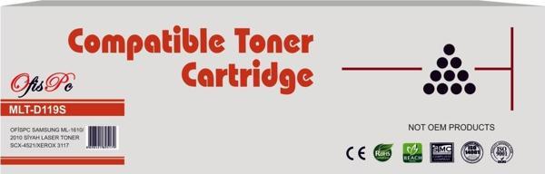 Ofispc Samsung Uyumlu Mlt-D119S Çipsiz Muadil Toner Ml-1610-1615-1620-1625-2010-2015-2020-2510-2570-2571 - Image 1