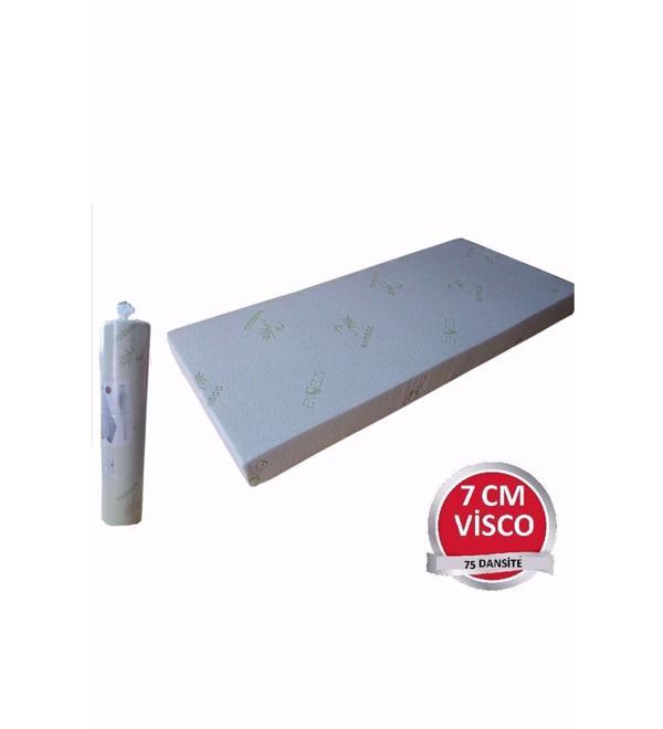 150x200 Bambu 7 Cm Visco Yatak 150x200 Visko Yatak 7 Cm - Image 1