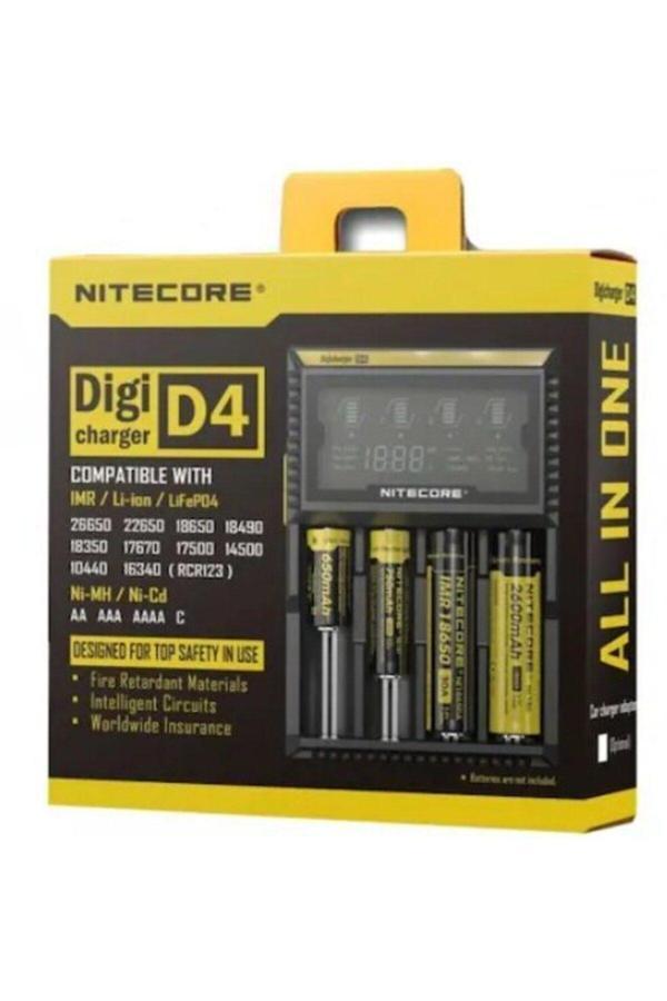 D4 Li-ion Imr Lifepo4 Kablolu Pil Şarj Cihazı - Image 1