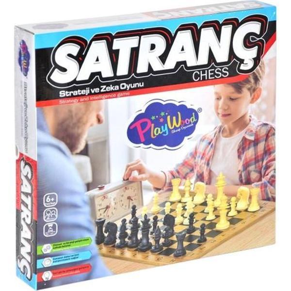 Playwood Ahşap Satranç - Image 1