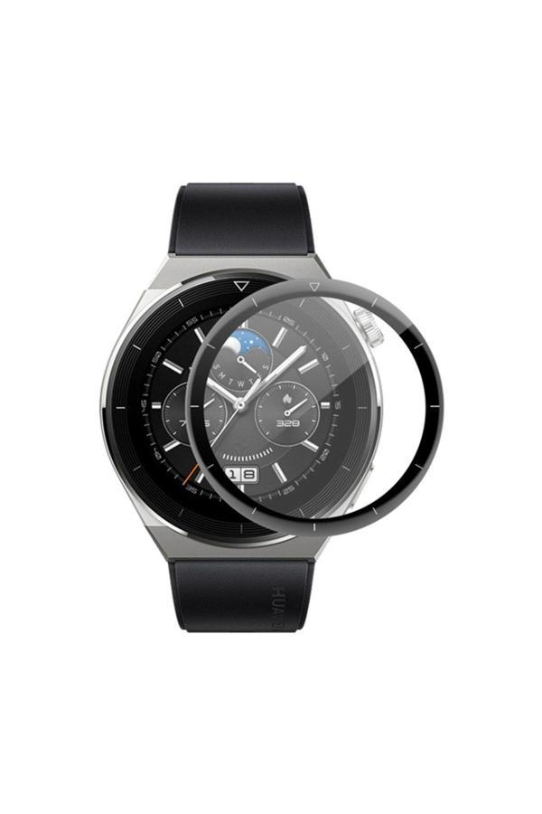 Huawei Watch Gt3 Pro 46mm Ekran Koruyucu 3d Kavisli Full Kaplama Pmma - Image 1