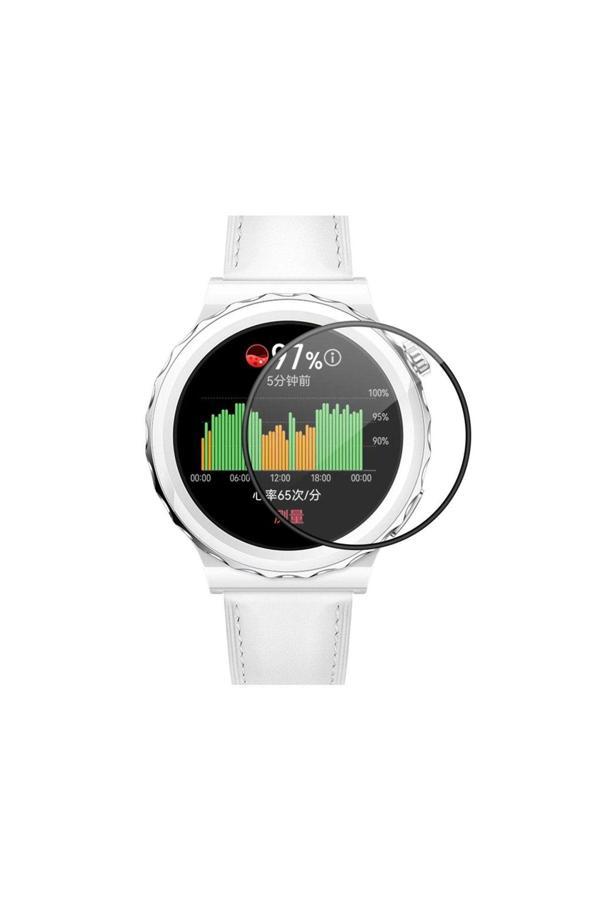 Huawei Gt3 Pro 43MM Ekran Koruyucu 3D Kavisli Full Kaplama Pmma - Image 1