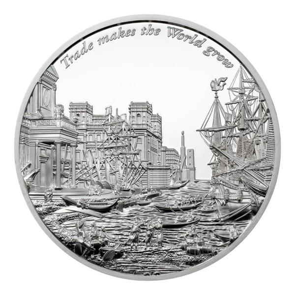  AgaKulche Geçmiş ve Gelecek Gümüş Sikke Coin - Image 1