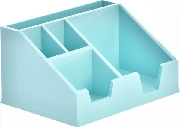 Ops Masa Seti Kalemlik Organizer Pastel Mavi KLM 208 - Image 1