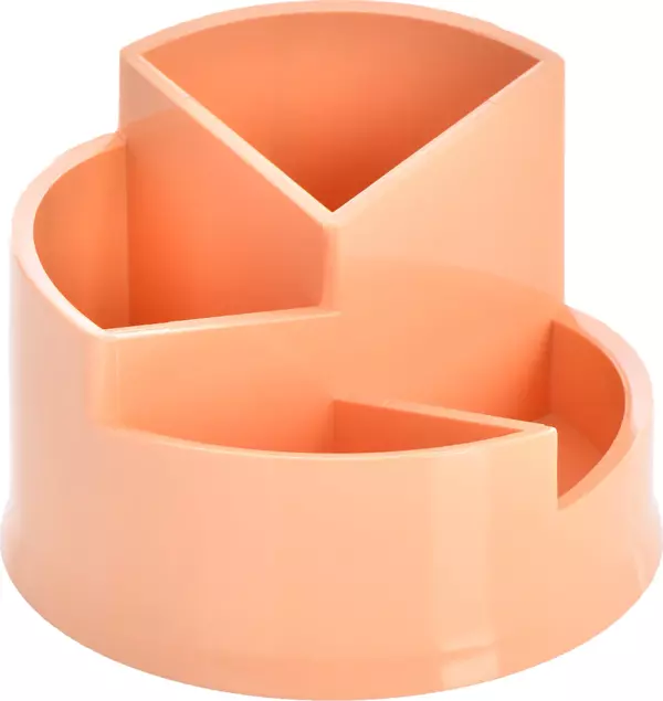 Ops Masa Seti Kalemlik Organizer Pastel Turuncu KLM 210 - Image 1