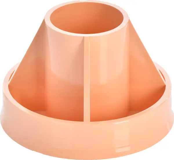 Ops Masa Seti Kalemlik Organizer Pastel Turuncu KLM 211 - Image 1
