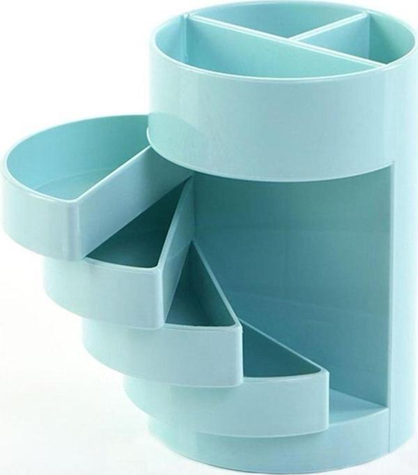 Ops Masa Üstü Organizer Kalemlik Pastel Mavi Klm205 - Image 1