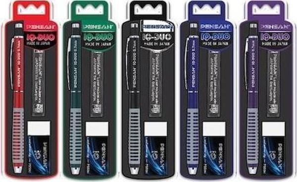 Pensan İq-Duo Set 0,5 Mm Karışık Renkli Silgi+Min (Asorti 1 Adet) - Image 1