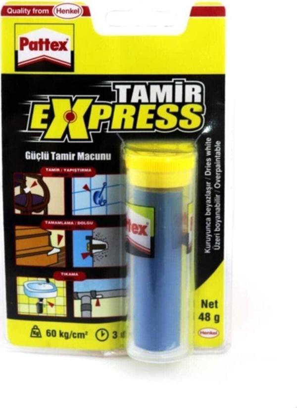 Pattex Güçlü Tamir Macunu Tamir Express 48 Gram 1241088 - Image 1