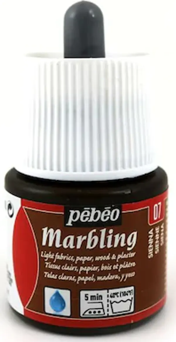 Pebeo Ebru Boyası Marbling 45 Ml Sienna 130-07 (5 Li Paket) - Image 1