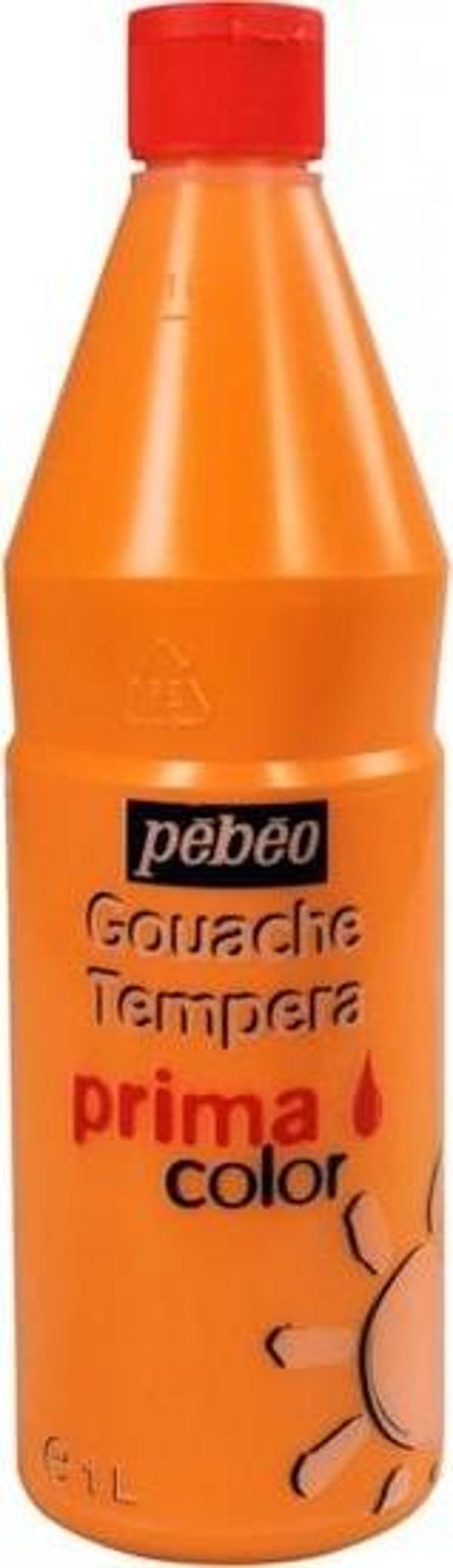 Pebeo Guaj Boya Primacolor 1 Litre Bright Orange 055232 - Image 1