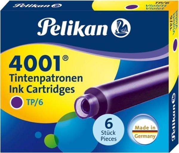 Pelikan Dolma Kalem Kartuşu Küçük Violet Mor 4001 (6 Lı Paket) - Image 1