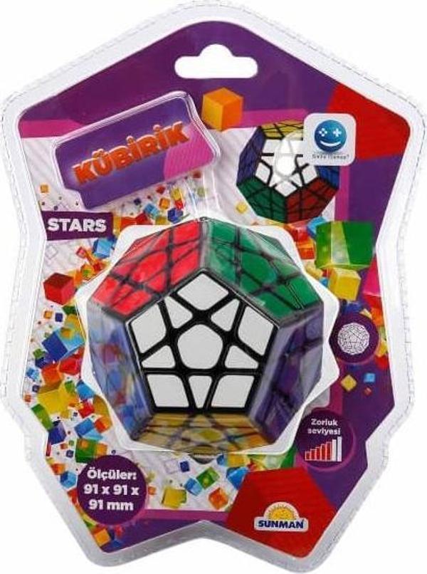 Sunman Oyuncak Smile Games Kübirik Stars Zeka Küpü 9,1 Cm - Image 1