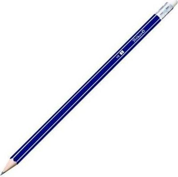 Pelikan Kurşun Kalem Silgili 2B 979393 (12 Li Paket) - Image 1
