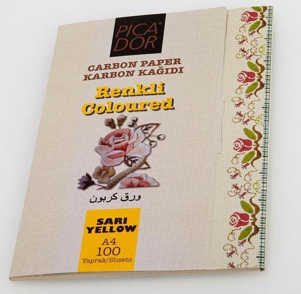 Picador A4 Karbon Kağıdı 100 Lü Sarı - Image 1