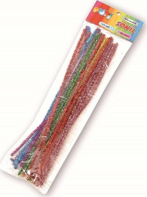 Puti Şönil Metalik 30 Cm 4421 - Image 1