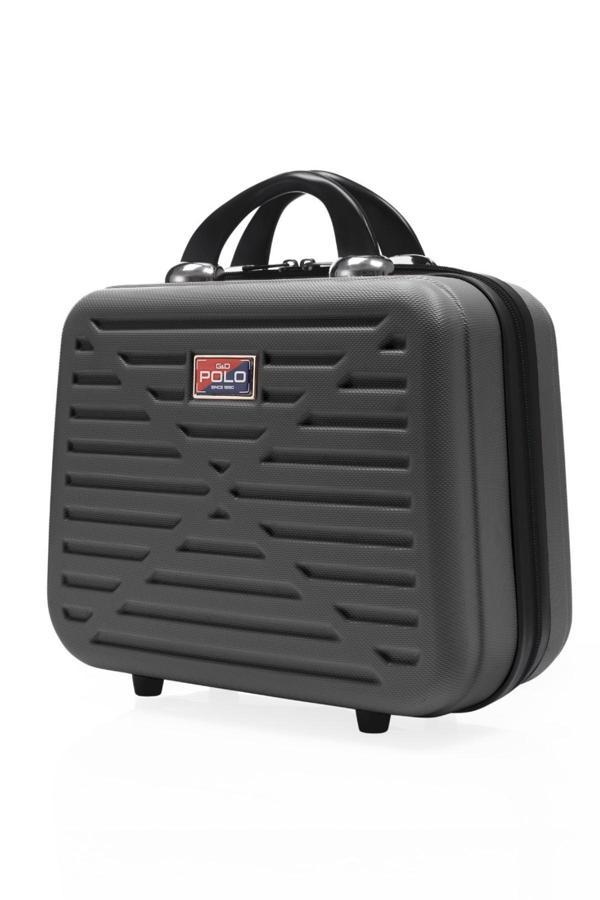 G&D Polo Suitcase Abs Koyu Gri Seyahat & Makyaj & El Çantası 315.05-KoyuGri - Image 1