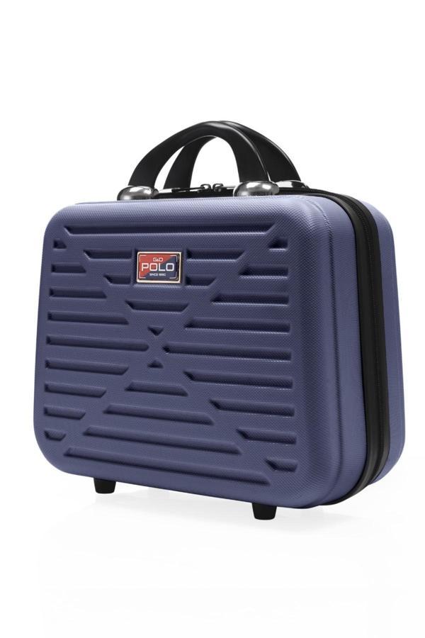 G&D Polo Suitcase Abs Lacivert Seyahat & Makyaj & El Çantası 315.06-Lacivert - Image 1