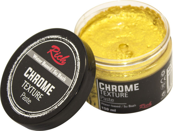 Rich Chrome Texture Paste Gold 9204 - Image 1