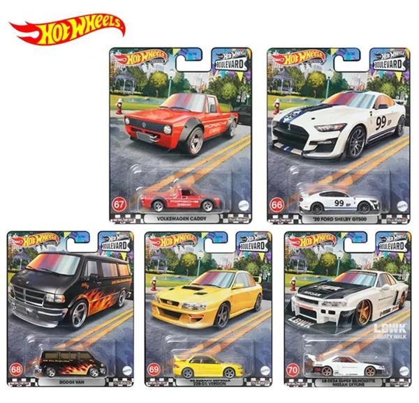 Hot Wheels Boulevard Set 2023 - (66-70) - Image 1
