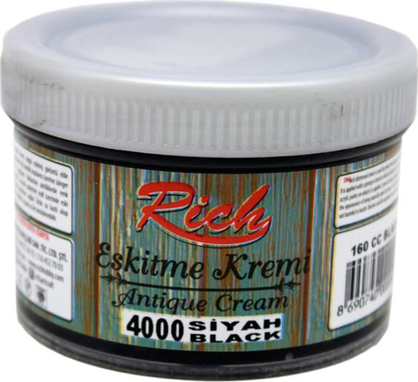 Rich Eskitme Kremi 150 Cc Siyah 4000 - Image 1