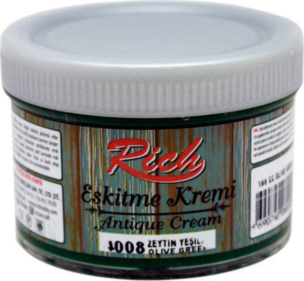 Rich Eskitme Kremi 150 Cc Zeytin Yeşili 4008 - Image 1