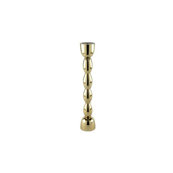 Mikasa Moor Gold Boğumlu Metal Mumluk 9x48cm - Image 1