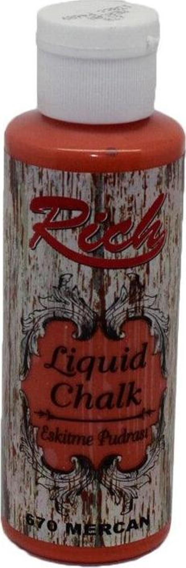 Rich Eskitme Pudrası 120 Cc Mercan 670 - Image 1
