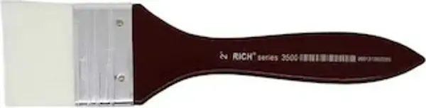 Rich Fırça Bordo Saplı Beyaz Sentetik Zemin 3500 Seri No:2 (12 Li Paket) - Image 1
