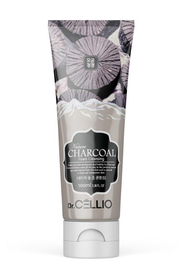 DR. CELLIO KÖMÜR ÖZÜ IÇEREN SİYAH NOKTA KARŞITI NATURE CHARCOAL TEMİZLEME JELİ 100ML - Image 1