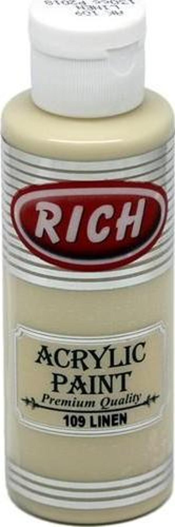 Rich Akrilik Boya 120 Cc Linen Keten 120-109 - Image 1