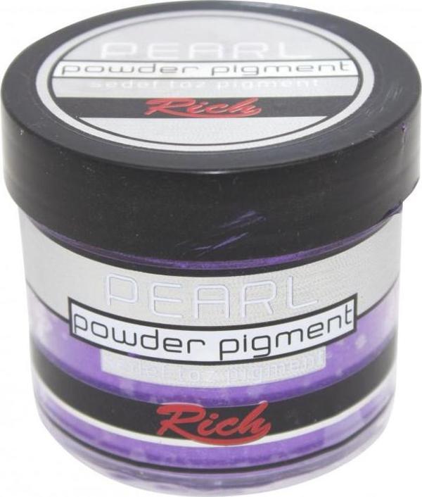 Rich Sedef Pearl Powder Pigment 60 Cc Violet 11024 - Image 1