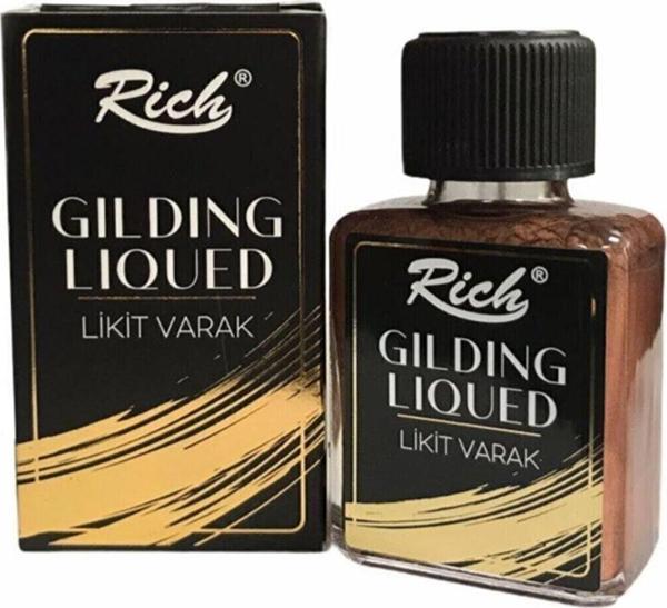 Rich Gilding Liqued (Likit Varak) Bakır 09680 - Image 1