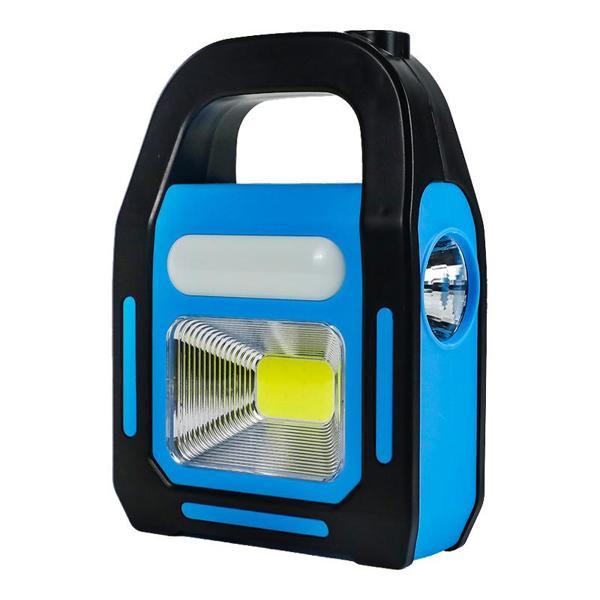 Powermaster HB-9707A-2 3 Kademeli USB Çıkışlı Şarjlı Solar Lamba - Image 1
