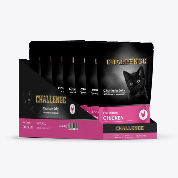 Challenge Pouch Yavru Tavuklu Yaş Mama 85 grx24ad - Image 1
