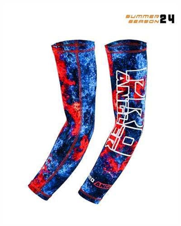 Fujin Pro Angler Arm Sleeve Kolluk Red Reef - Image 1